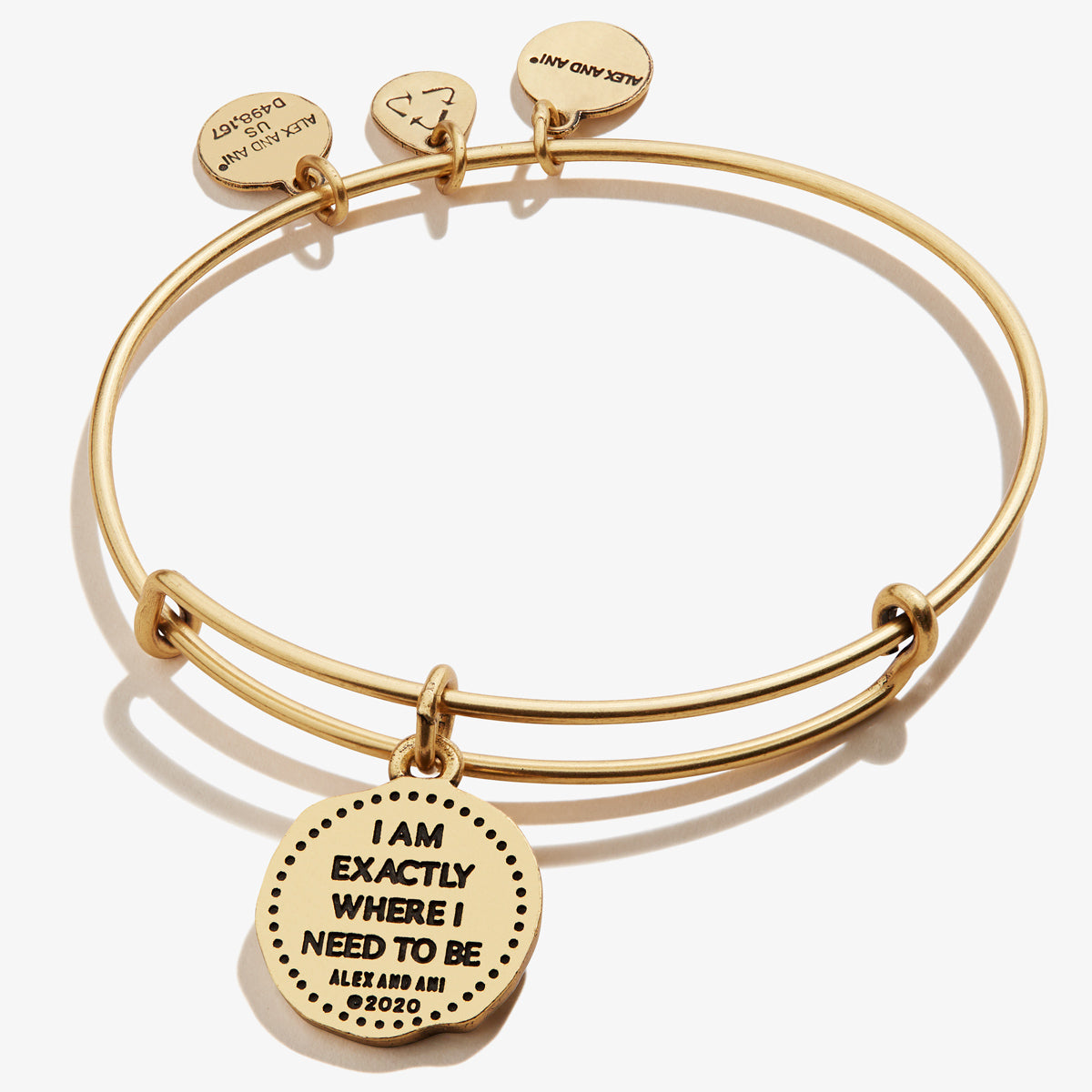 Path of Life® Molten Coin Charm Bangle