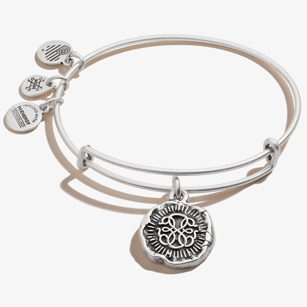 Path of Life® Molten Coin Charm Bangle