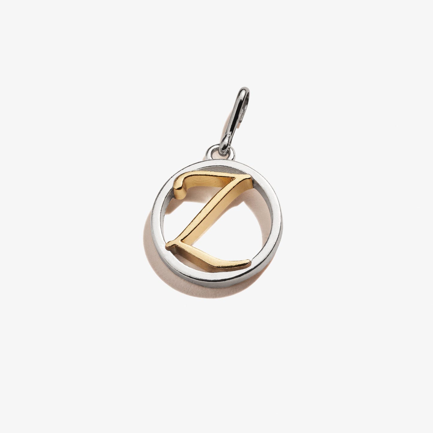 Initial Z Charm, Two-Tone