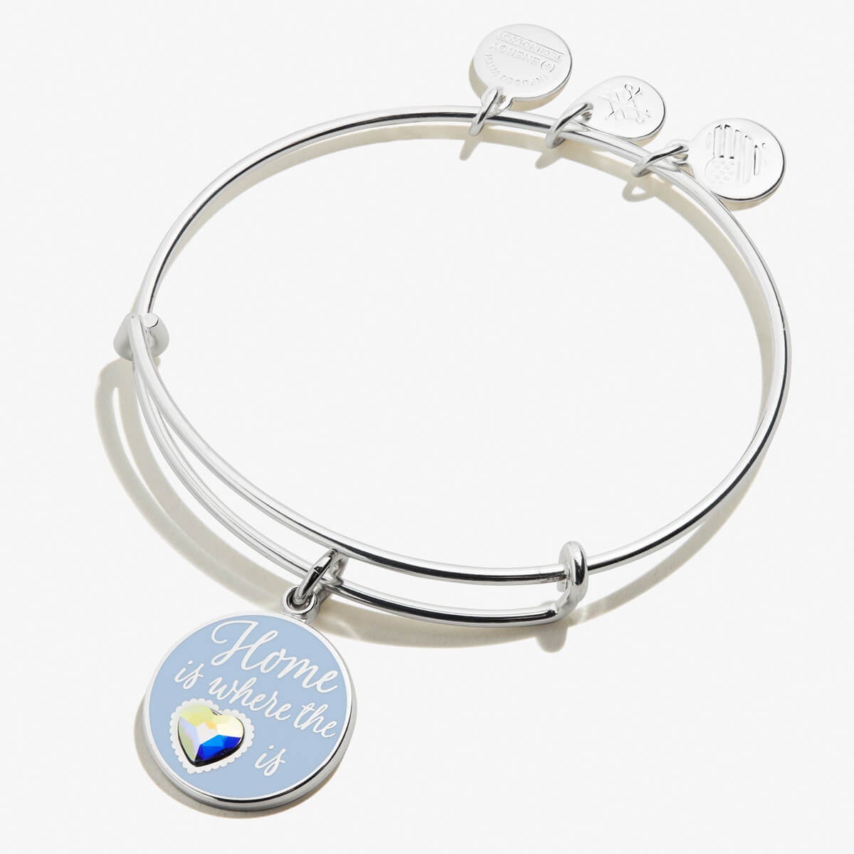 'Home is Where the Heart is' Charm Bangle