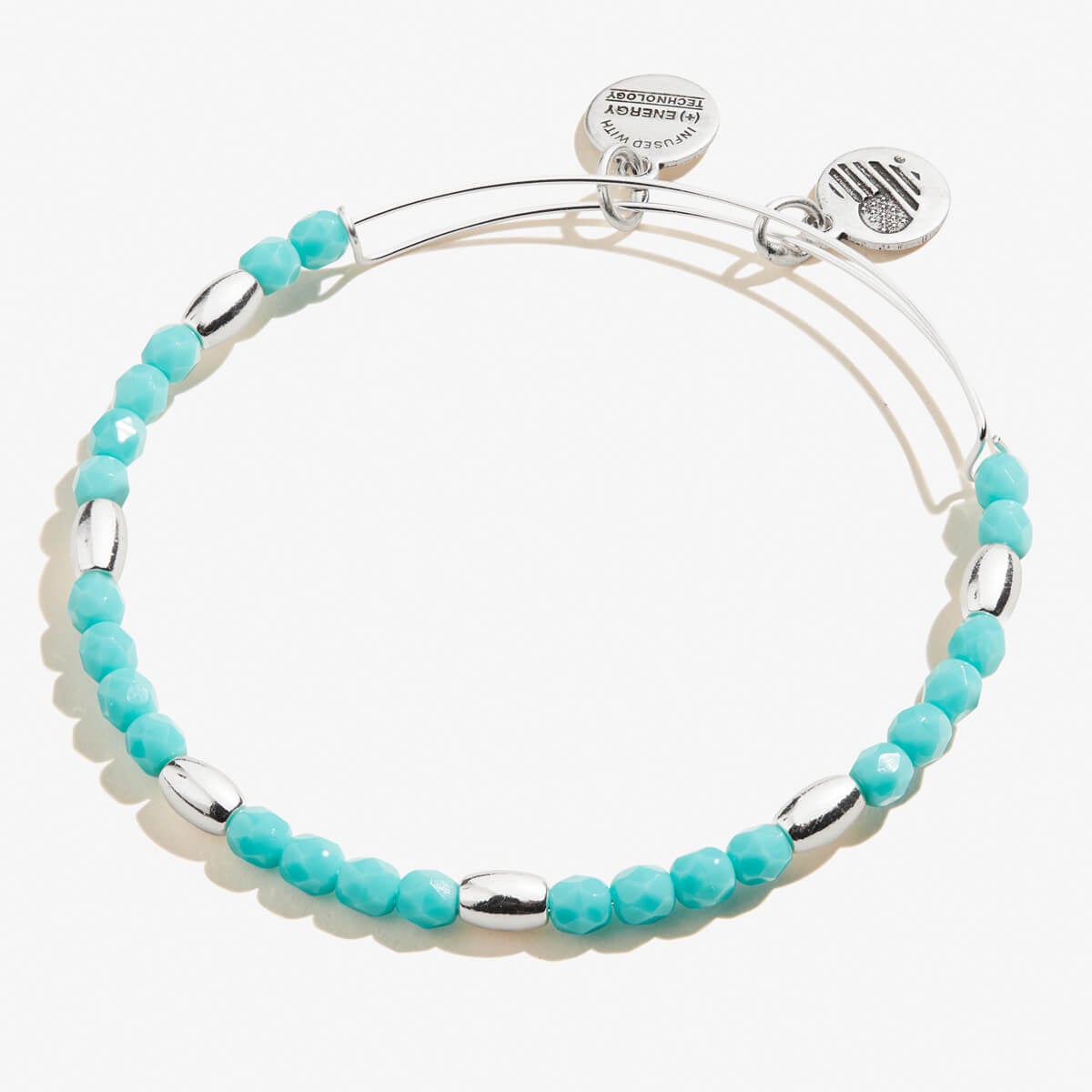 Mint Green Balance Beaded Bangle