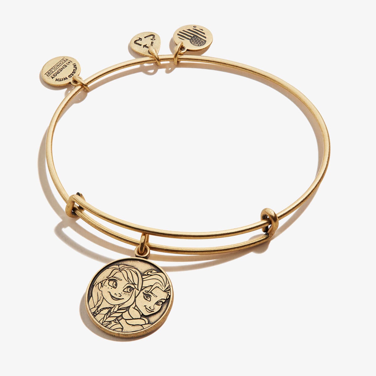 Disney® Elsa + Anna Charm Bangle