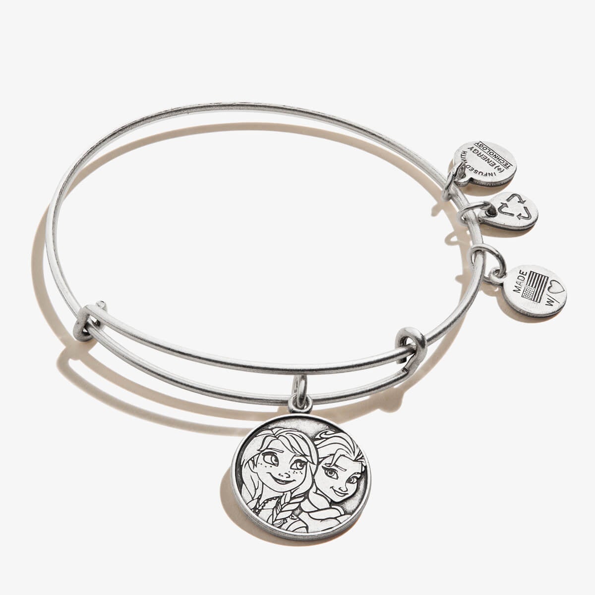 Disney® Elsa + Anna Charm Bangle