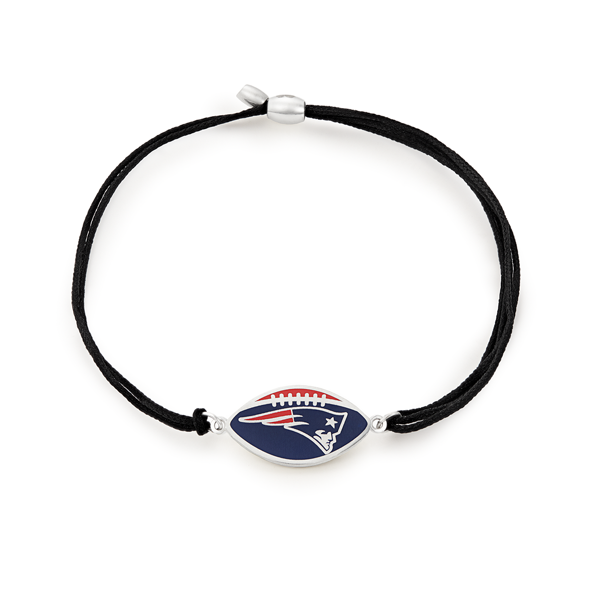 New England Patriots NFL Charm Pull Cord Bracelet