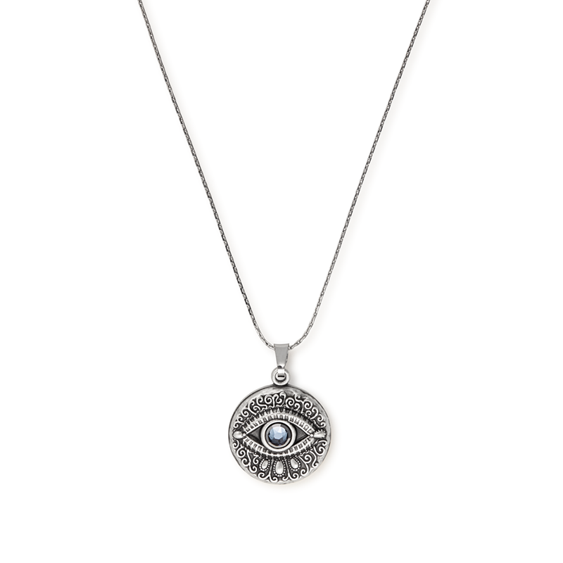 Evil Eye Necklace, Adjustable