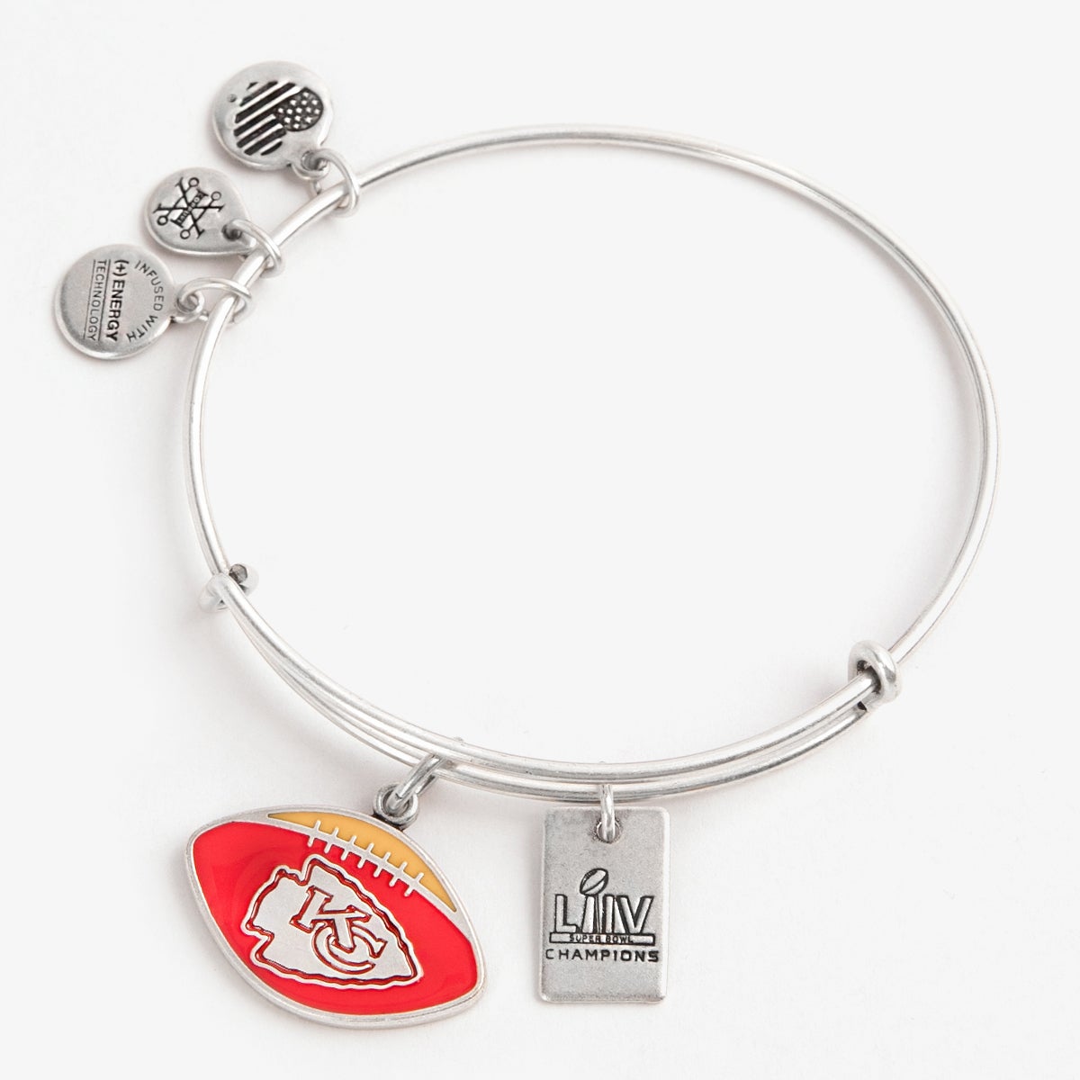 Kansas City Chiefs Super Bowl 54 Charm Bangle, NFL