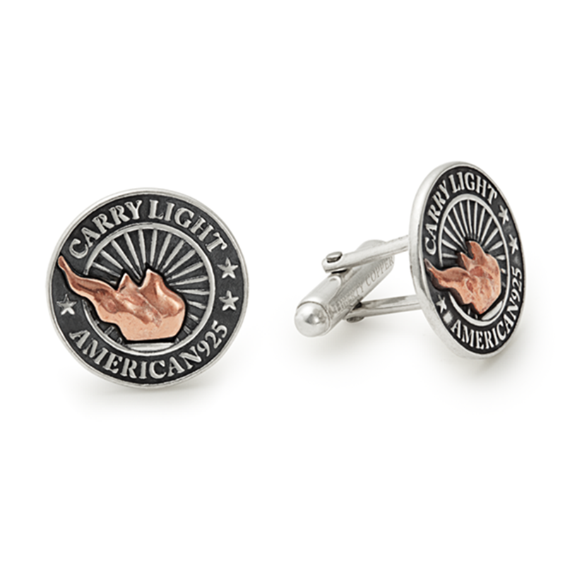 Liberty Copperâ„?Cuff Links