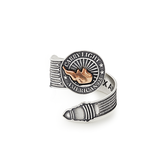 Liberty Copperâ„?Spoon Ring