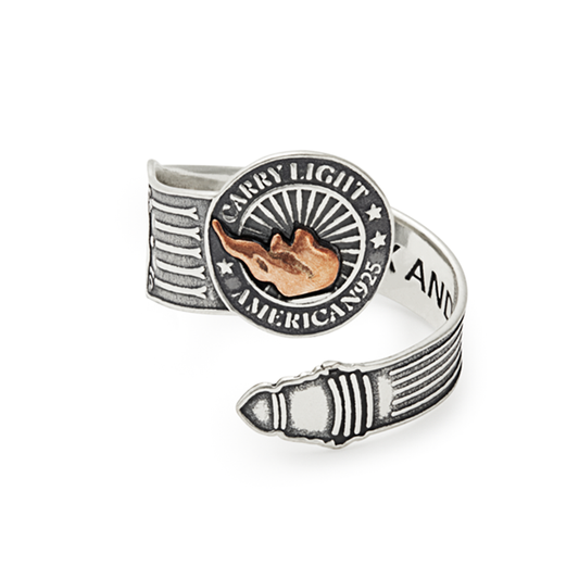 Liberty Copperâ„?Spoon Ring, Men's