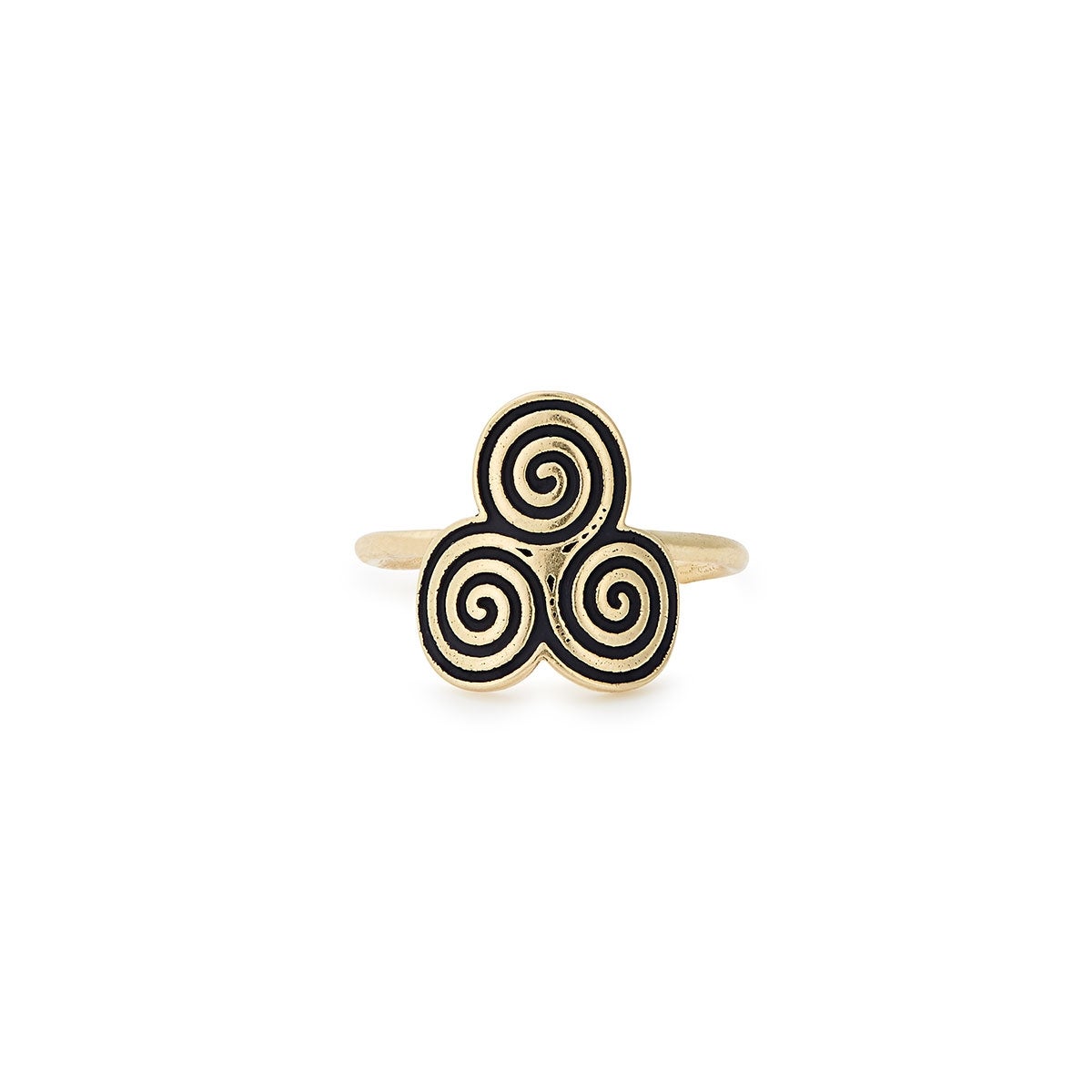 Triskelion Statement Ring