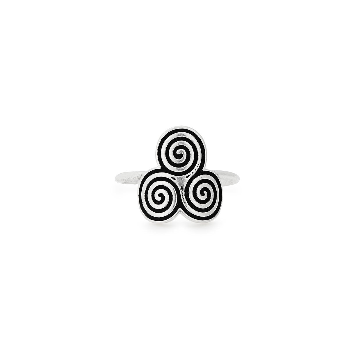 Triskelion Statement Ring