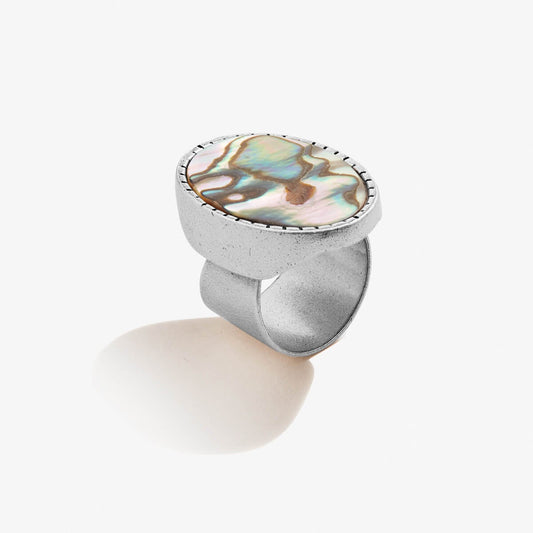 Abalone Cocktail Ring